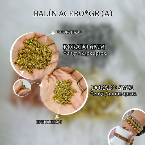 BALÍN ACERO*20GR (A)