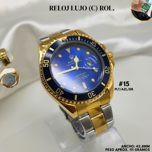 RELOJ LUJO (C) ROL. - Imagen 2
