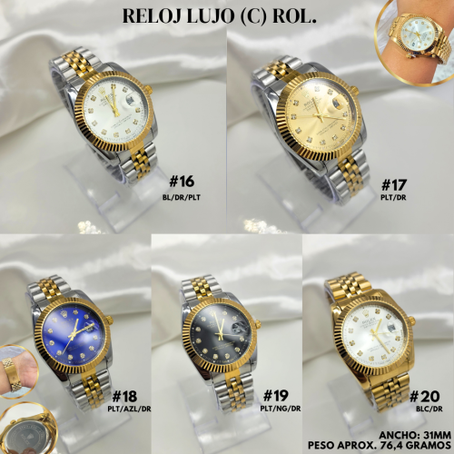 RELOJ LUJO (C) ROL. - Imagen 2