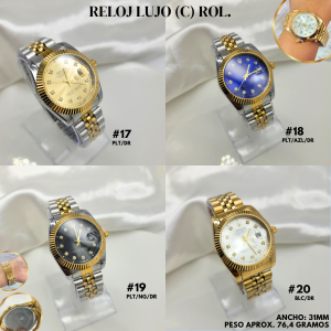 RELOJ LUJO (C) ROL.