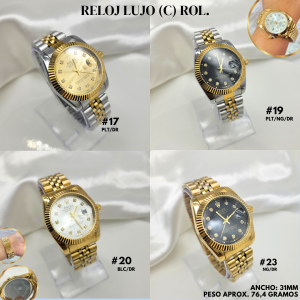 RELOJ LUJO (C) ROL.