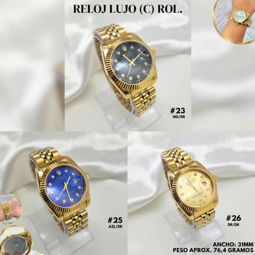 RELOJ LUJO (C) ROL. - Imagen 3