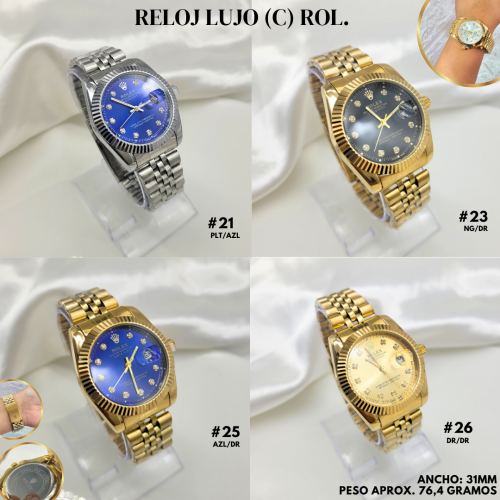 RELOJ LUJO (C) ROL. - Imagen 4