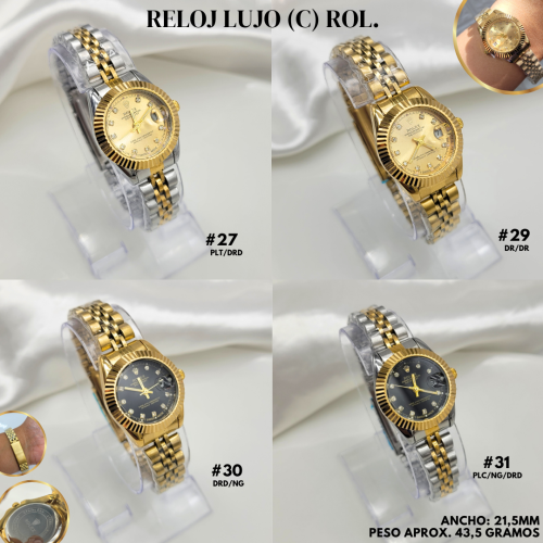 RELOJ LUJO (C) ROL. - Imagen 5