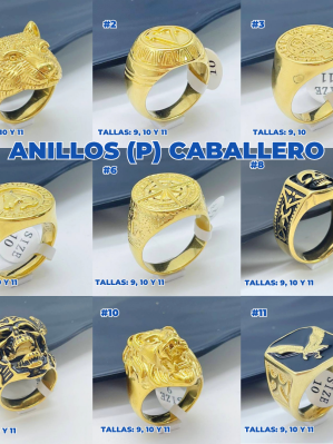 ANILLOS (P) CABALLERO