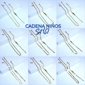 CADENA NIÑOS SET (C)