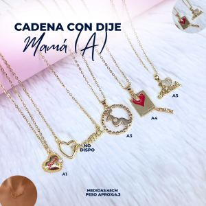 CADENA CON DIJE MAMA (A)
