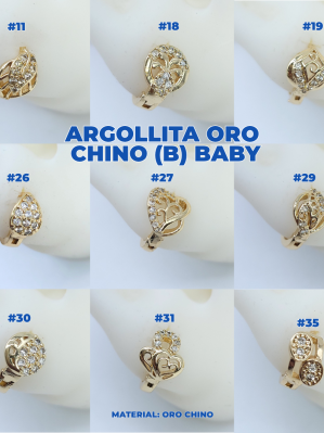 ARGOLLITAS ORO CHINO (B) BABY