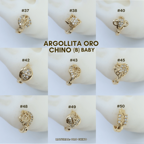 ARGOLLITAS ORO CHINO (B) BABY - Imagen 2