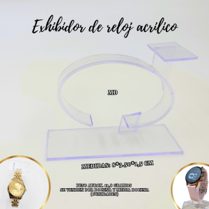 EXHIBIDOR DE RELOJ ACRILICO (A)