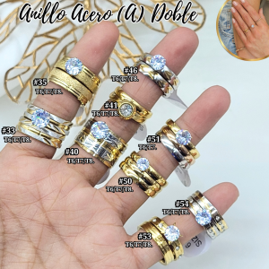 ANILLO ACERO (A) DOBLE