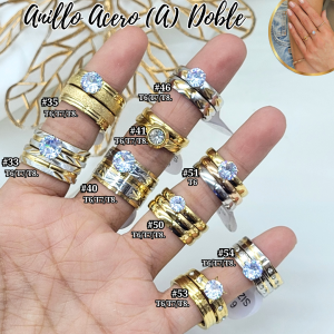 ANILLO ACERO (A) DOBLE