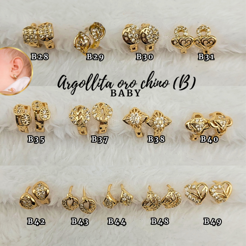 ARGOLLITAS ORO CHINO (B) BABY - Imagen 2