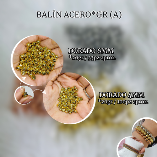 BALÍN ACERO*20GR (A)
