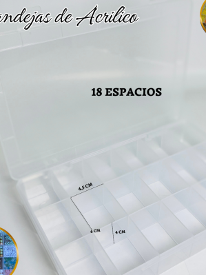 BANDEJAS DE ACRÍLICO