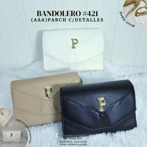 BANDOLERO  #421 PARCH C/DETALLES