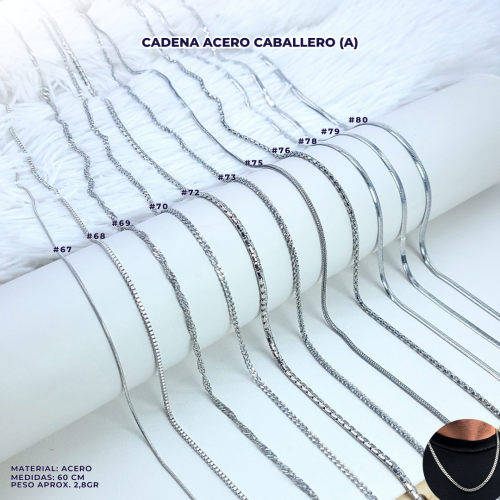 CADENA ACERO CABALLERO (A) - Imagen 3