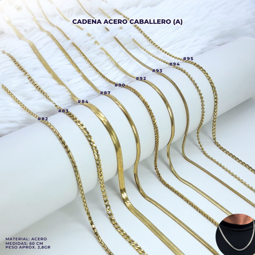 CADENA ACERO CABALLERO (A) - Imagen 4