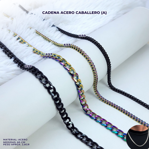 CADENA ACERO CABALLERO (A) - Imagen 5
