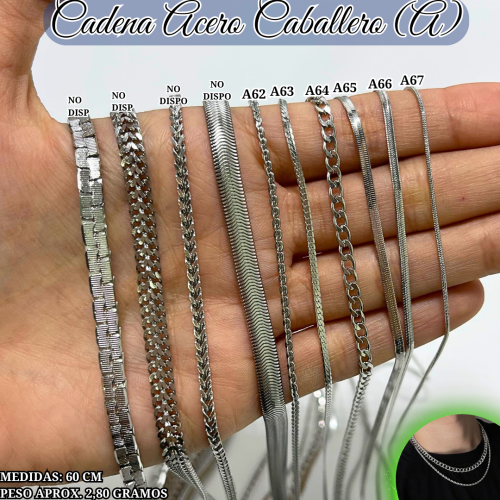 CADENA ACERO CABALLERO (A) - Imagen 4