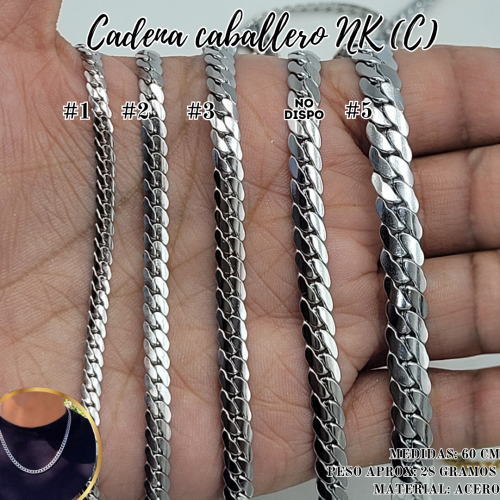 CADENA CABALLERO NK (C)