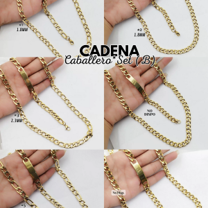 CADENA CABALLERO*SET (B)