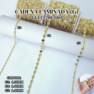 CADENA LAMINADA (G) GUCCI*MT