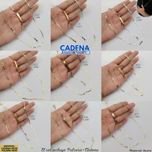 CADENA NIÑOS* SET (C) - Imagen 3