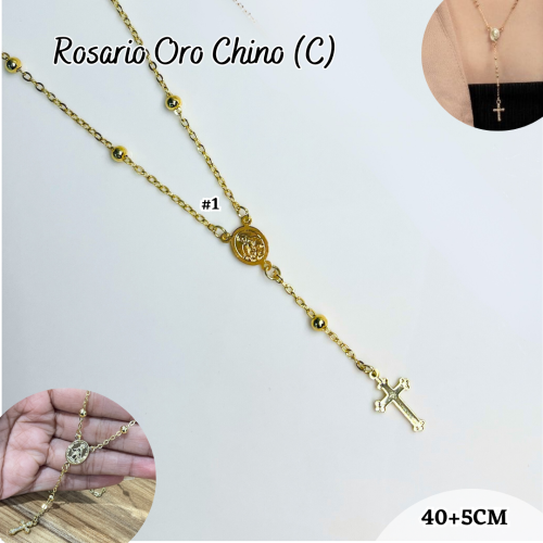 ROSARIO ORO CHINO (C)