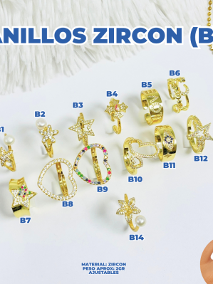 ANILLOS ZIRCON (B)