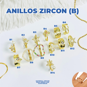 ANILLOS ZIRCON (B)