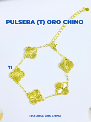 PULSERA (T) ORO CHINO