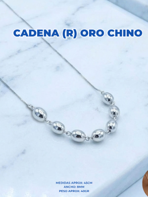 CADENA (R) ORO CHINO