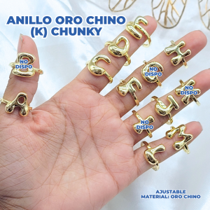 ANILLO ORO CHINO (K) CHUNKY