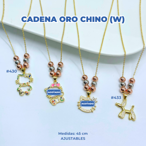 CADENA ORO CHINO (W)