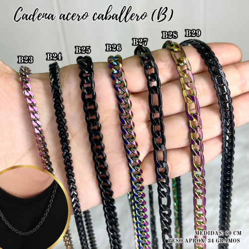 CADENA ACERO CABALLERO (B) - Imagen 4