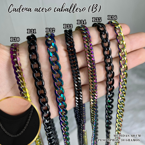 CADENA ACERO CABALLERO (B) - Imagen 5