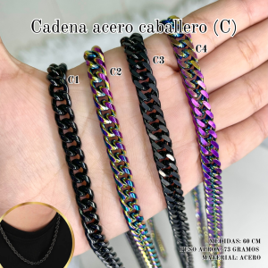 CADENA ACERO CABALLERO (C)