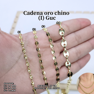 CADENA ORO CHINO (I) GUC