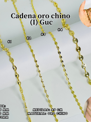 CADENA ORO CHINO (I) GUC