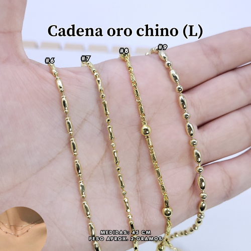 CADENA ORO CHINO (L) - Imagen 2
