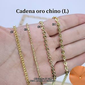CADENA ORO CHINO (L)