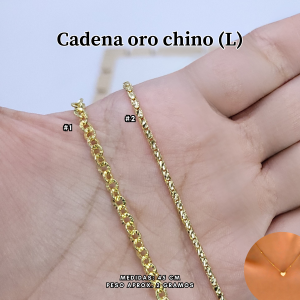 CADENA ORO CHINO (L)