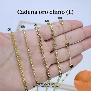 CADENA ORO CHINO (L)