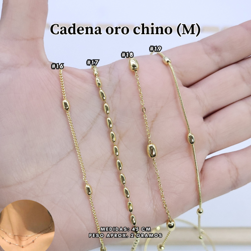 CADENA ORO CHINO (M) - Imagen 3