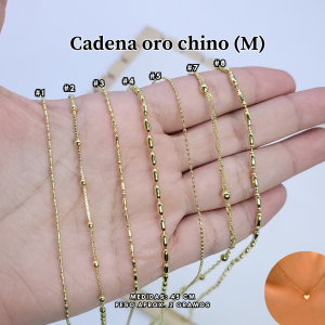 CADENA ORO CHINO (M)