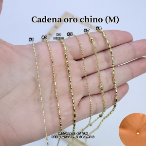 CADENA ORO CHINO (M)