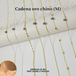 CADENA ORO CHINO (M)