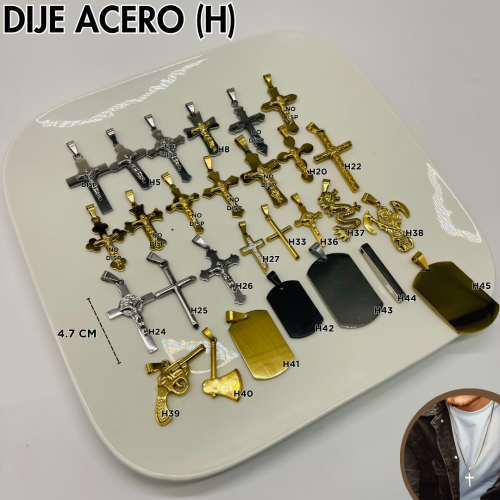 DIJE ACERO (H)