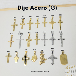 DIJE ACERO (G)
